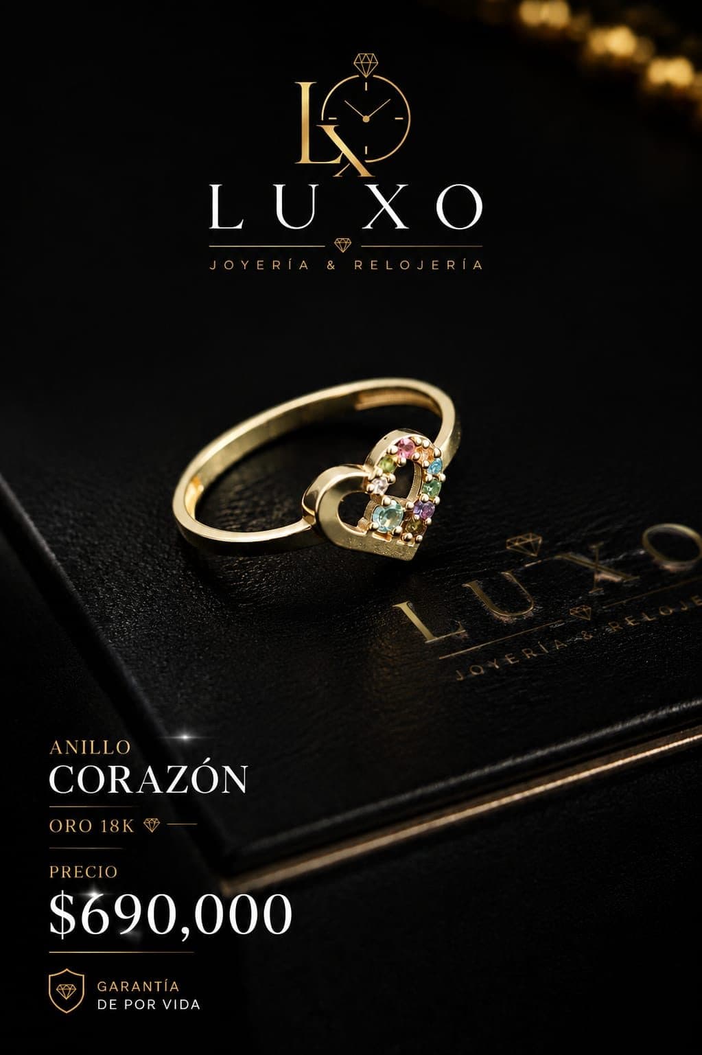 Anillo Corazón